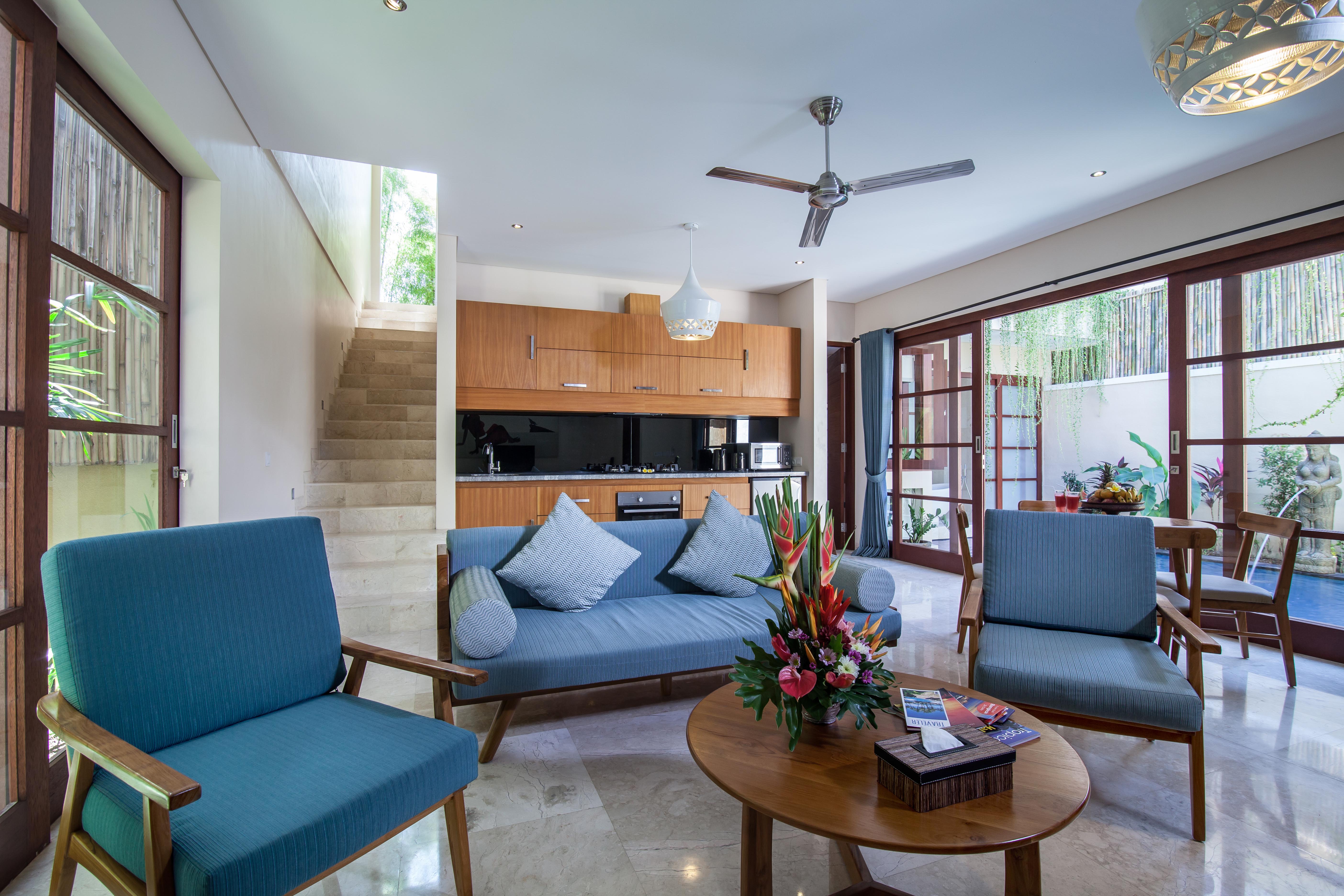 Living Room at Villa 6 2 BR