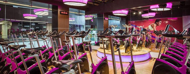 celebrity fitness lippo plaza sunset cycling studio banner 768x300