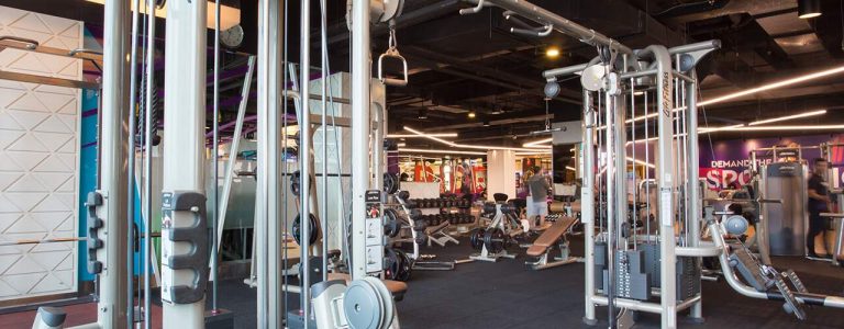 celebrity fitness lippo plaza sunset weight area banner 768x300