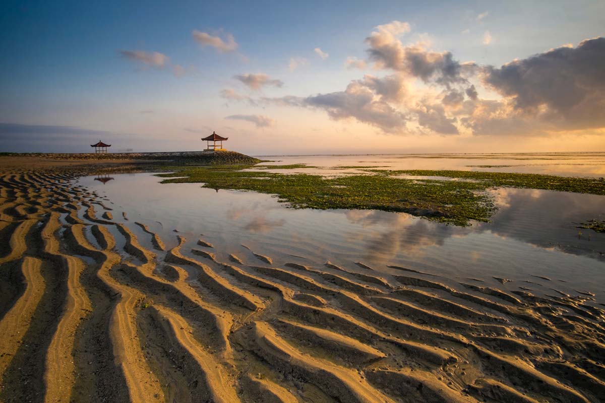 Sunrise at the Sanur Beach