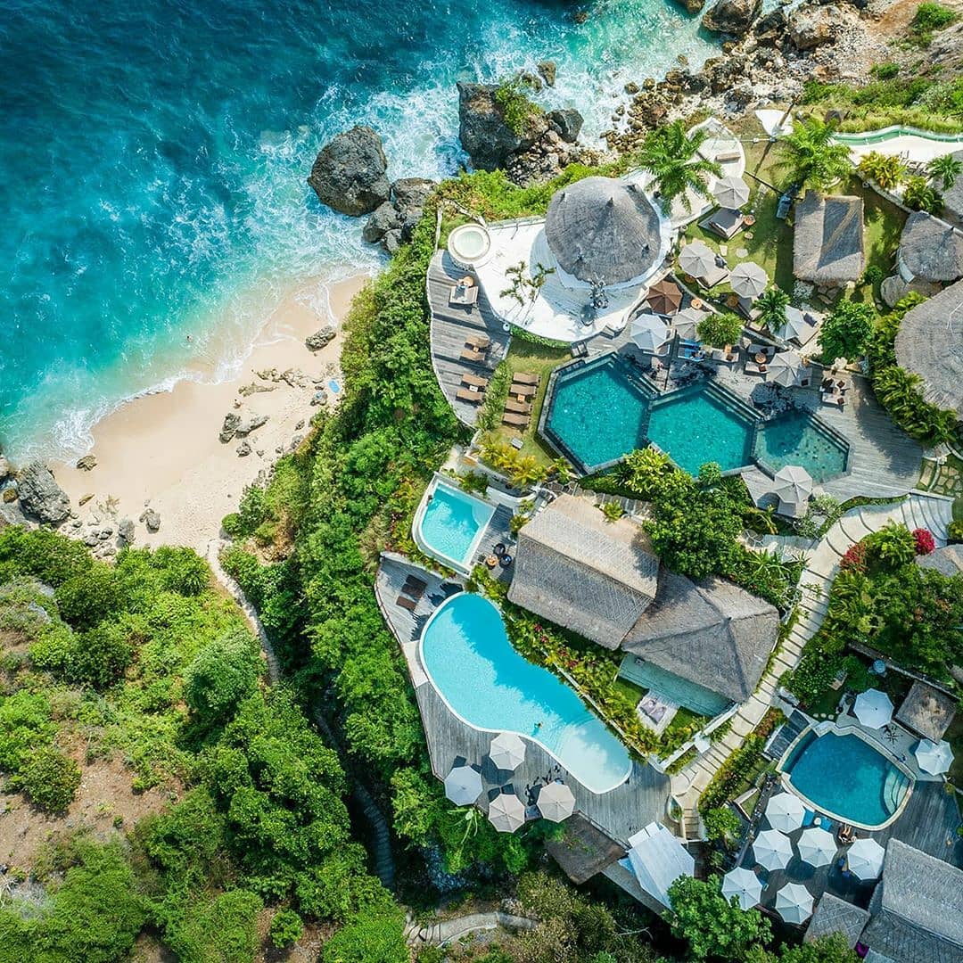 30 Most Spectacular Pools in Bali, from Above - Bali.com