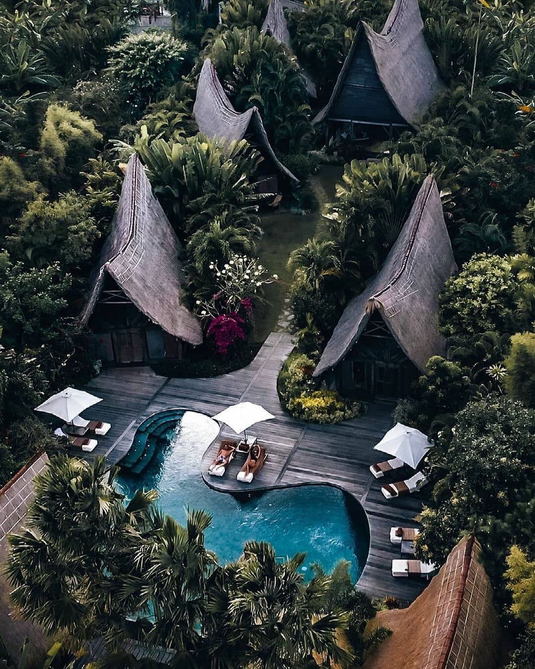 30 Most Spectacular Pools in Bali, from Above - Bali.com