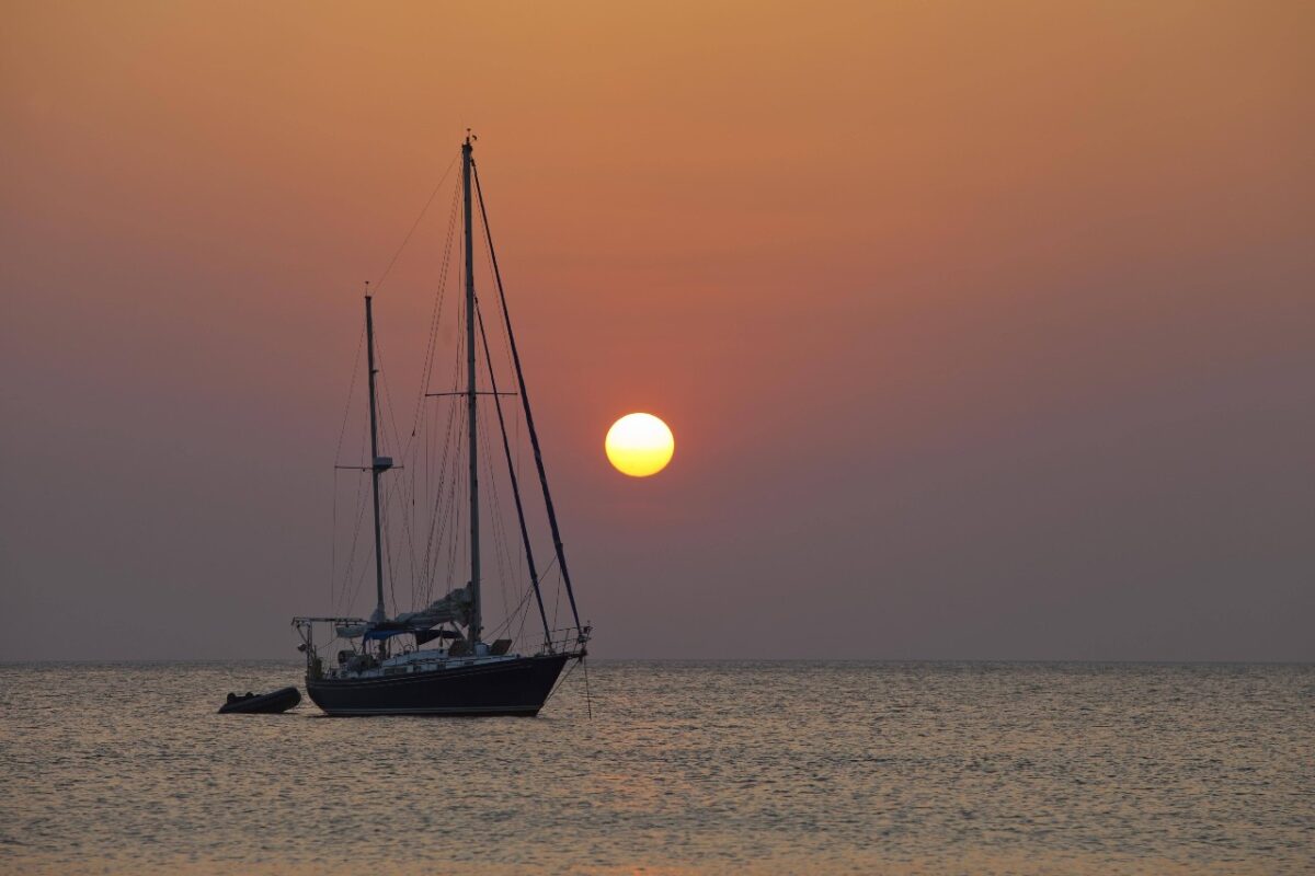 Jimbaran Beach Sunset Seafood Dinner Fisherman Boat