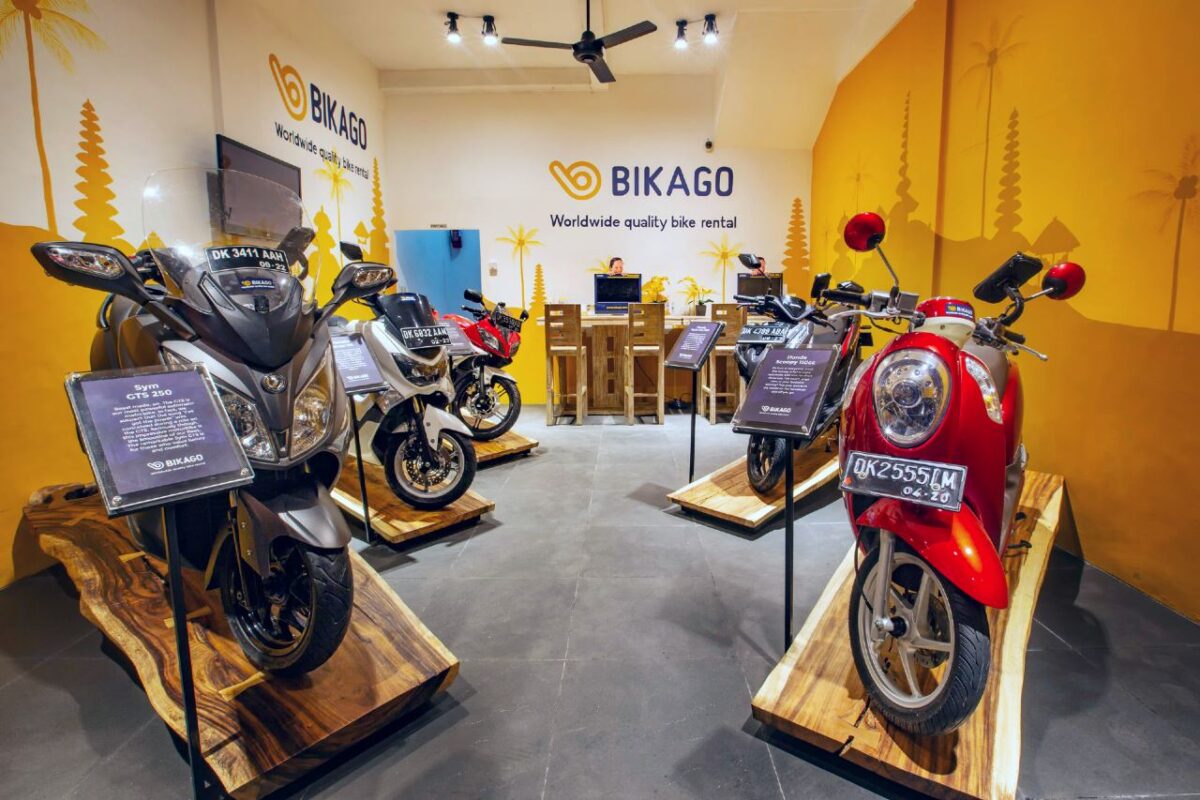 bali bike rental bikago showroom