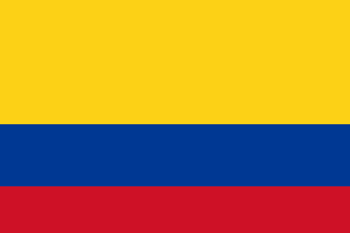 Colombia visa flag