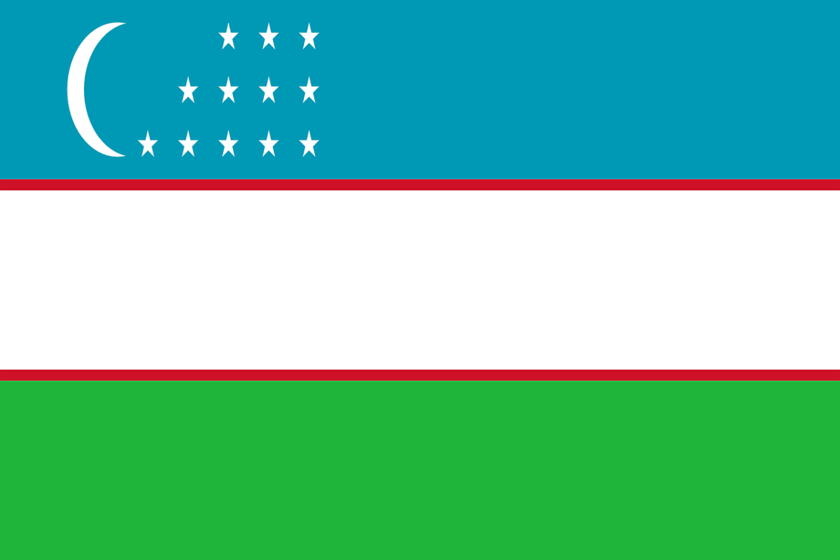 Uzbekistan flag