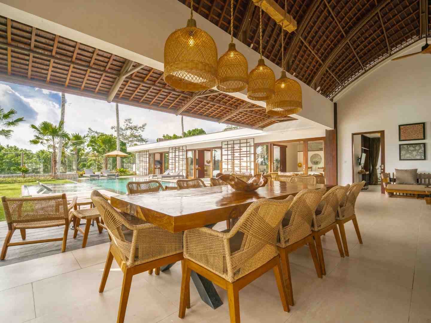 K club ubud living room