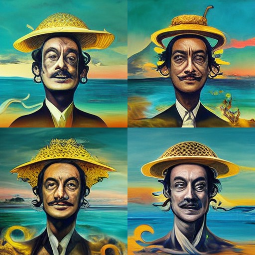 Salvador Dali AI Painting Bali Artificial Intelligence