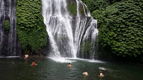 waterfall hiking tour bali