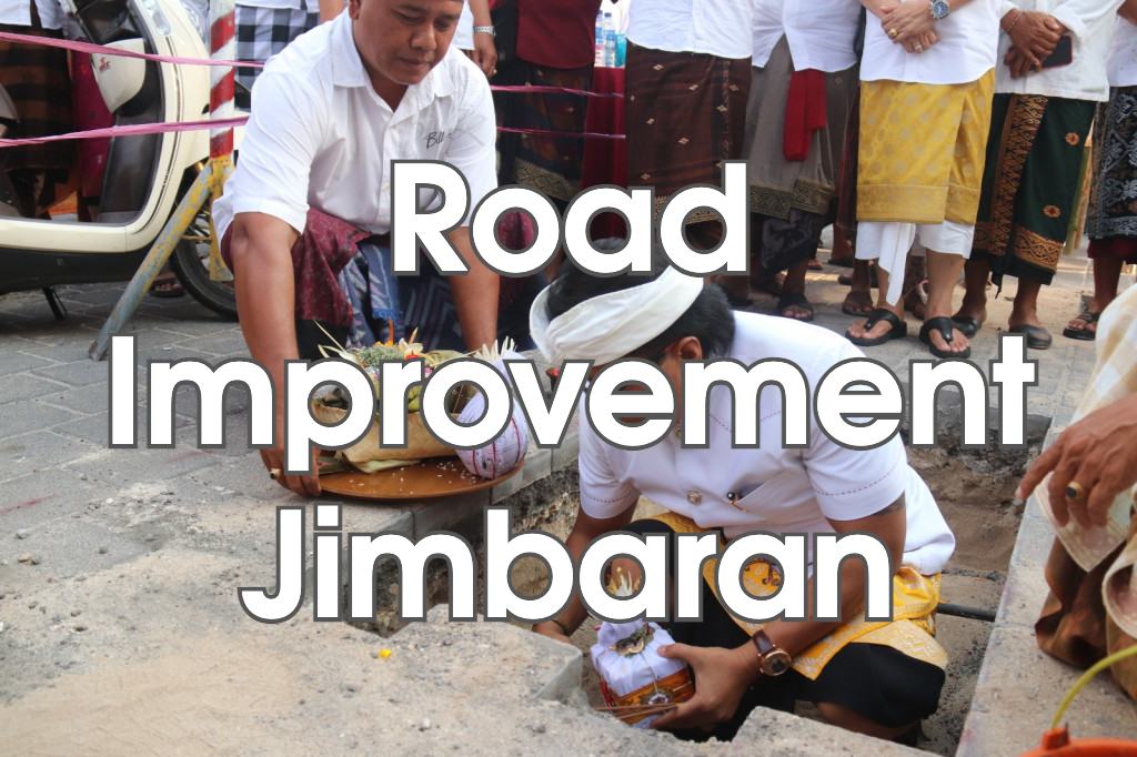 jimbaran ceremony road improvements