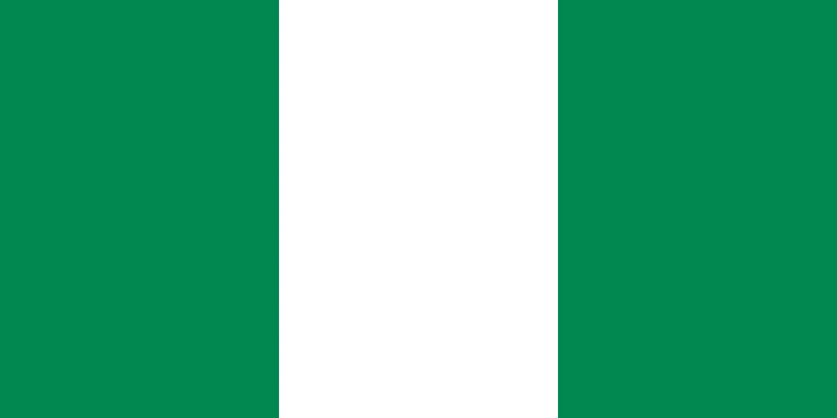 Nigeria Flag Indonesia Visa