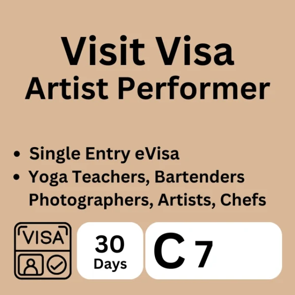 visit visa yoga teachers bali performers