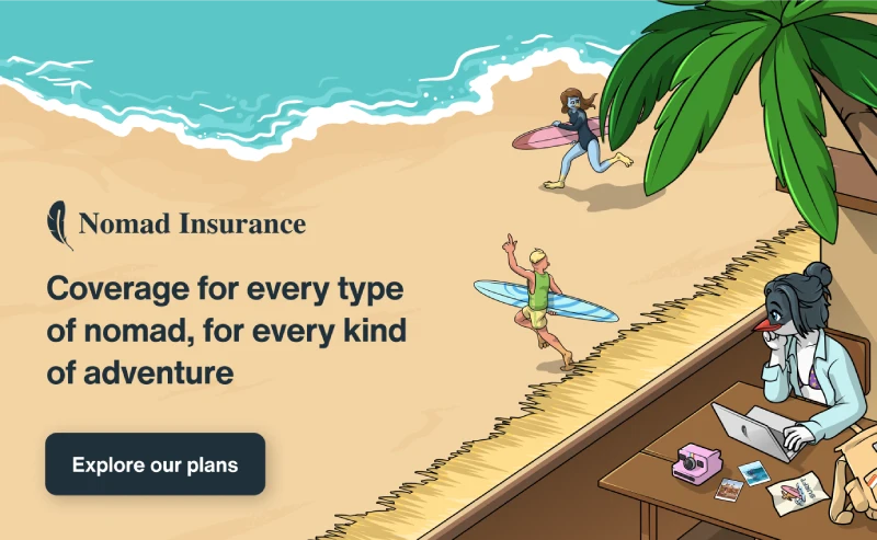 medical travel insurance banner